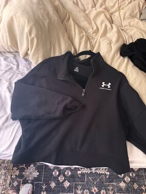 Under Armour women’s Black Half-Zip Performance Sweater